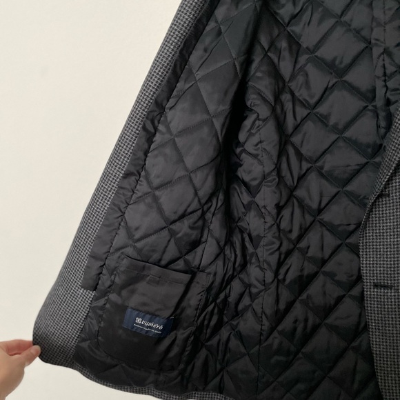 Bonobos Italian Wool Slim Fit Quilt Lined Blazer Jacket 42R - Picture 4 of 8